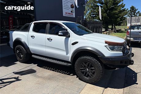 White 2018 Ford Ranger Double Cab Pick Up Raptor 2.0 (4X4)
