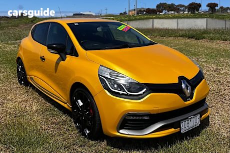 Yellow 2015 Renault Clio Hatchback Rs 200 Cup