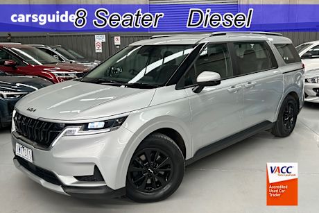 Silver 2022 Kia Carnival Wagon S