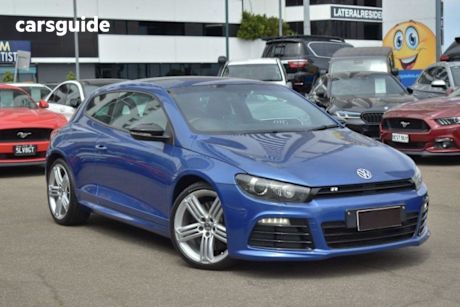 Blue 2013 Volkswagen Scirocco Coupe R