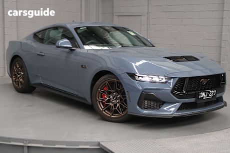 Blue 2025 Ford Mustang Fastback Gt 5.0 V8