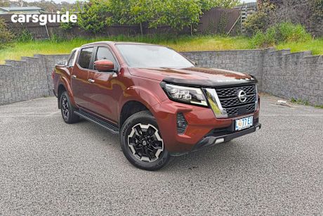 Orange 2023 Nissan Navara Dual Cab Pick-up St-X (4X4) Leather/Sunroof