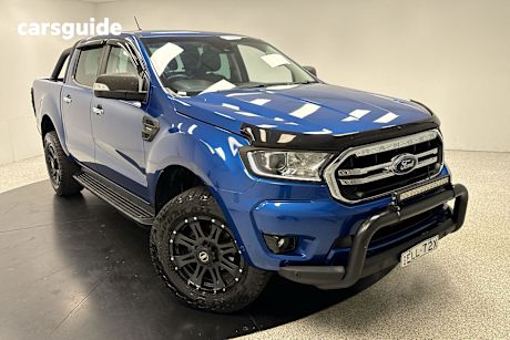 Blue 2020 Ford Ranger Double Cab Pick Up Xlt 2.0 (4X4)