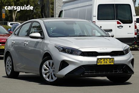 Silver 2023 Kia Cerato Hatchback S