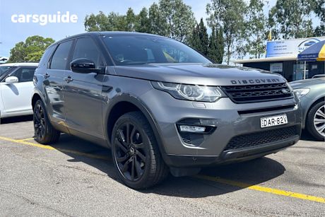 Grey 2015 Land Rover Discovery Sport Wagon Sd4 Hse
