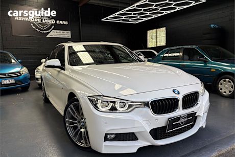 White 2017 BMW 330I Sedan Sport Line