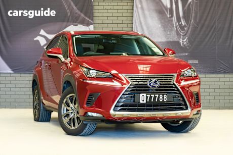 Red 2020 Lexus NX300H Wagon Luxury Hybrid (Fwd)