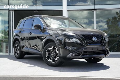 Black 2025 Nissan X-Trail Wagon N-Trek (4Wd)
