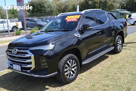 Black 2022 LDV T60 Double Cab Utility Max Pro (4X4)