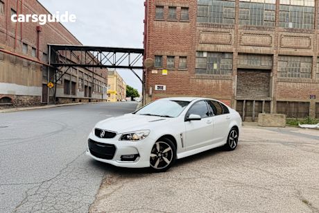 White 2017 Holden Commodore Sedan Sv6