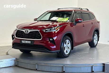 Red 2024 Toyota Kluger Wagon Gx Awd