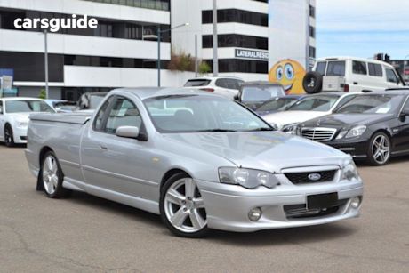 Silver 2007 Ford Falcon Ute Ute Tray XR6 TURBO R