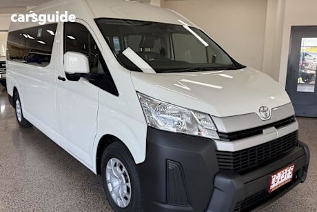 White 2019 Toyota HiAce Bus Commuter (12 Seats)