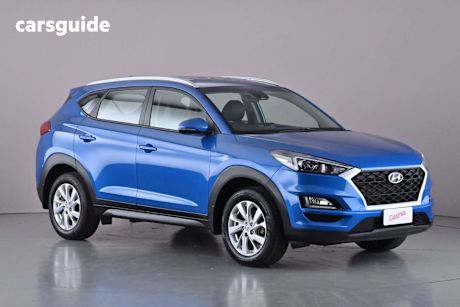 Blue 2018 Hyundai Tucson Wagon Active X (Fwd)