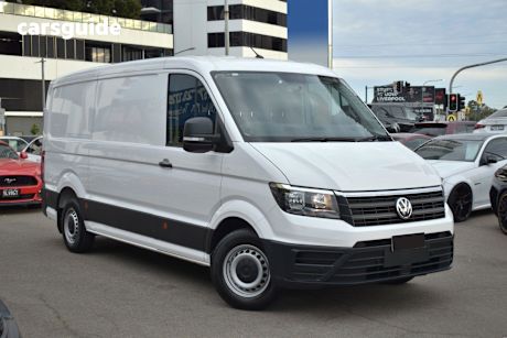 White 2021 Volkswagen Crafter Van 35 Tdi340 Mwb Fwd (3.55T)