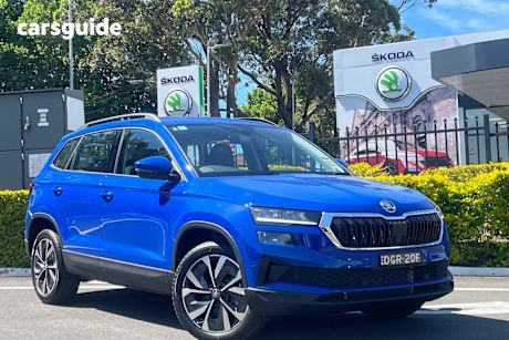 Blue 2025 Skoda Karoq Wagon Select 110Tsi