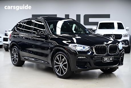 Black 2018 BMW X3 Wagon Xdrive 20D