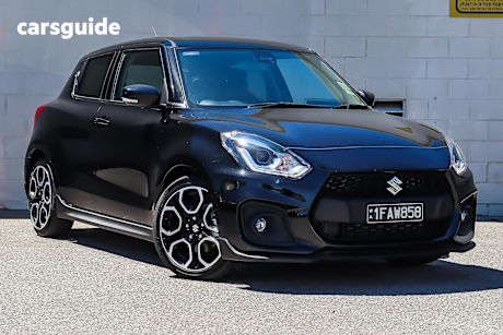 Black 2024 Suzuki Swift Hatchback Sport Turbo