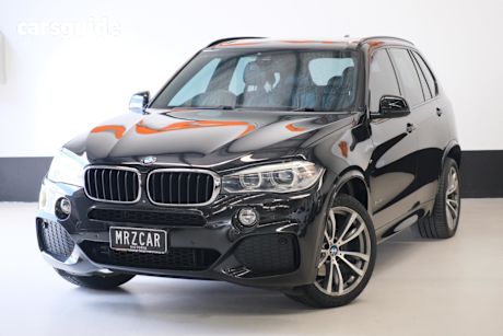 Black 2015 BMW X5 Wagon Xdrive 30D