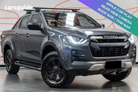 Grey 2021 Isuzu D-MAX Crew Cab Utility X-Terrain (4X4)