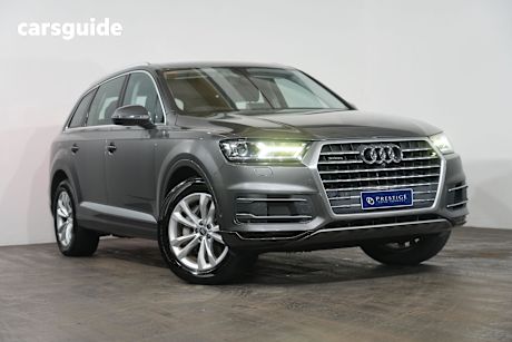 Grey 2018 Audi Q7 Wagon 3.0 Tdi Quattro