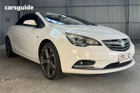 White 2015 Holden Cascada Convertible