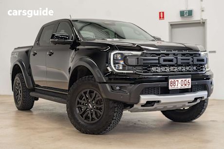 Black 2023 Ford Ranger Double Cab Pick Up Raptor 3.0 (4X4)