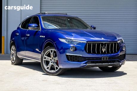 Blue 2019 Maserati Levante Wagon Granlusso