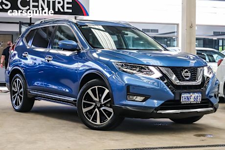 Blue 2022 Nissan X-Trail Wagon Ti (4Wd)