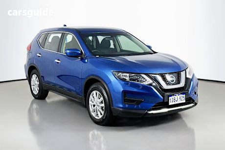 Blue 2021 Nissan X-Trail Wagon St 7 Seat (2Wd)