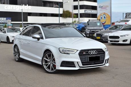 White 2018 Audi S3 Sedan 2.0 Tfsi Quattro