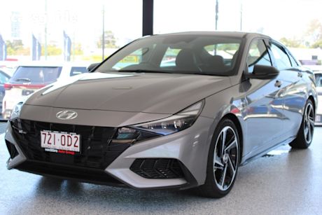 Grey 2020 Hyundai I30 Sedan N Line Premium