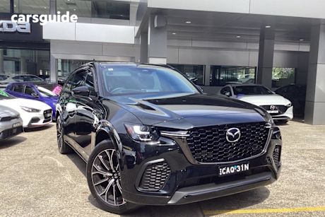 Black 2025 Mazda CX-70 Wagon G50E Azami