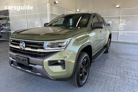 Green 2025 Volkswagen Amarok Dual Cab Utility Panamericana Tdi600 4Motion