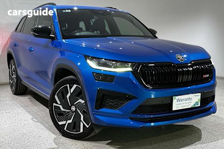 Blue 2022 Skoda Kodiaq Wagon Rs (4X4)