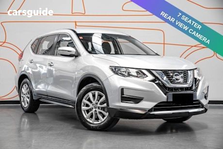 Silver 2019 Nissan X-Trail Wagon St 7 Seat (2Wd) (5Yr)