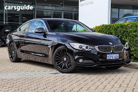 Black 2014 BMW 420I Coupe Sport Line