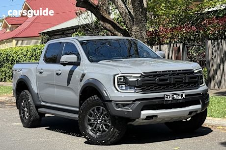 Grey 2023 Ford Ranger Double Cab Pick Up Raptor 3.0 (4X4)
