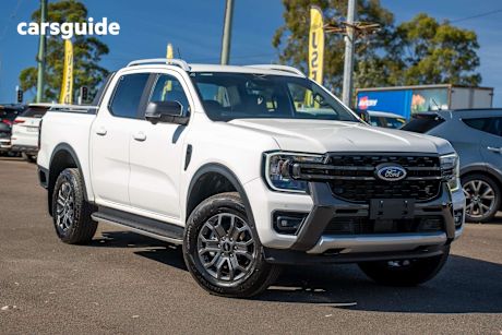 White 2024 Ford Ranger Double Cab Pick Up Wildtrak 3.0 (4X4)