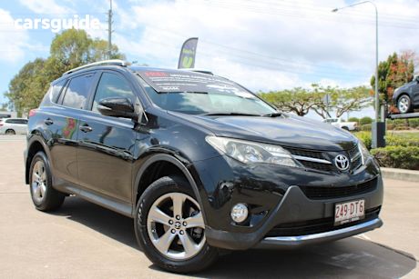 Black 2015 Toyota RAV4 Wagon Gxl (4X4)