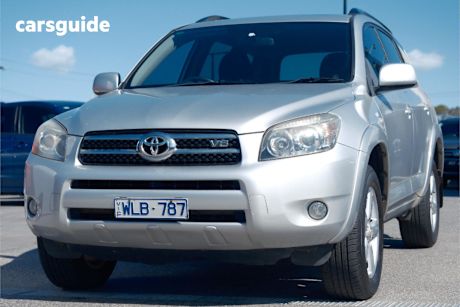 Silver 2008 Toyota RAV4 Wagon Sx6