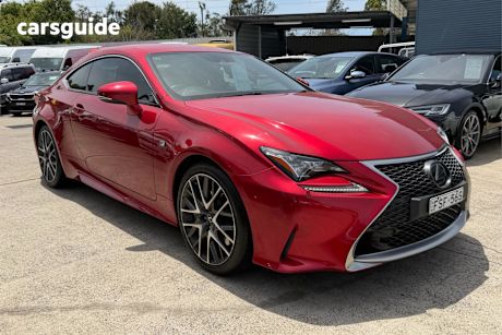 Red 2018 Lexus RC350 Coupe F Sport
