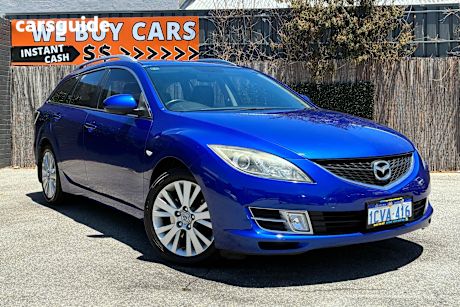Blue 2008 Mazda 6 Wagon Classic