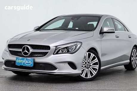 Silver 2018 Mercedes-Benz CLA200 Coupe