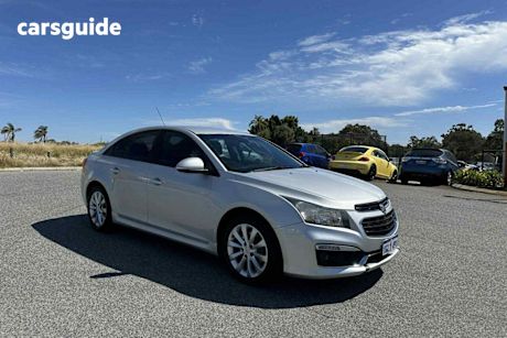 Silver 2015 Holden Cruze Sedan Sri