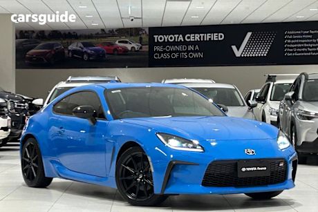 Blue 2023 Toyota GR86 Coupe Gts