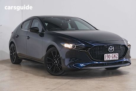 Blue 2022 Mazda 3 Hatchback G25 Evolve Sp