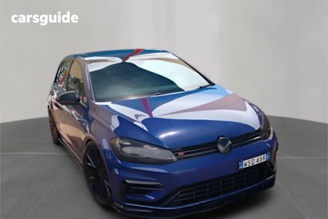 Blue 2018 Volkswagen Golf Hatchback R