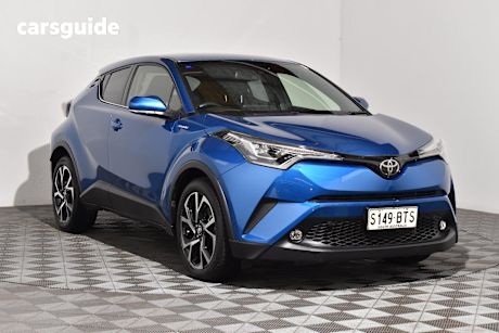 Blue 2017 Toyota C-HR Wagon Koba (Awd)