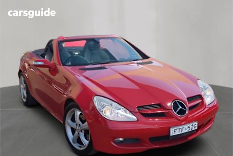 Red 2006 Mercedes-Benz SLK280 Convertible
